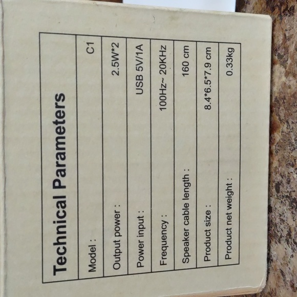 Mini computer speakers - Picture 10 of 10